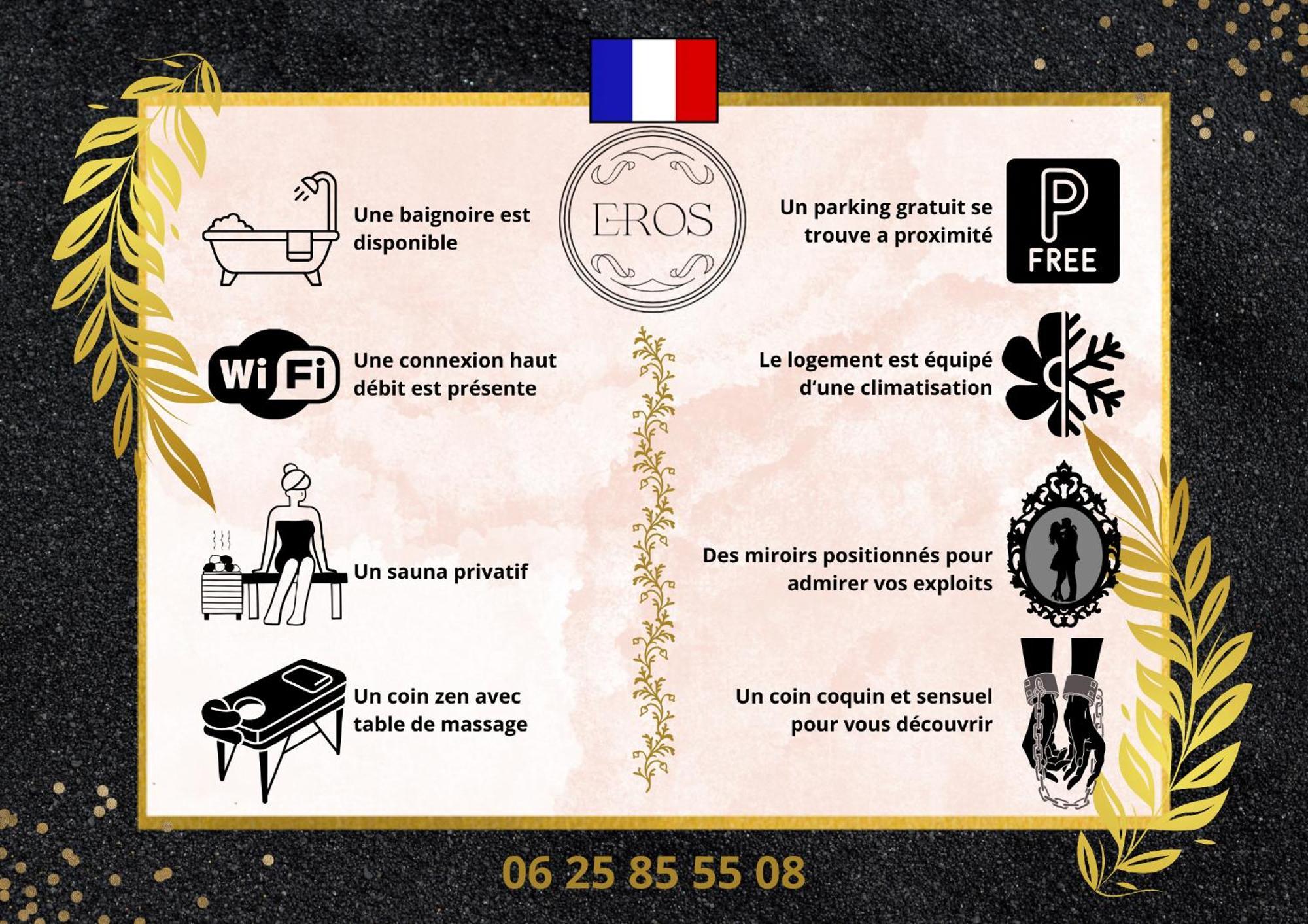 Eros Lejlighed Agde Eksteriør billede